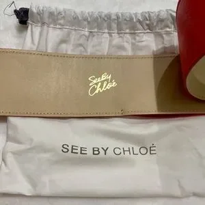 Brand New See by Chloe Red Knot Belt Size 80 See By Chloe | Accessories | Brand New See By Chloe Red Knot  main image 2